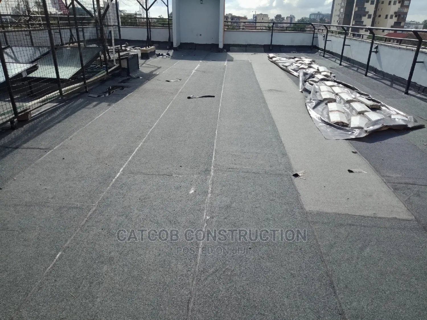 Waterproofing Membrane for Flat Roofs and Gutters