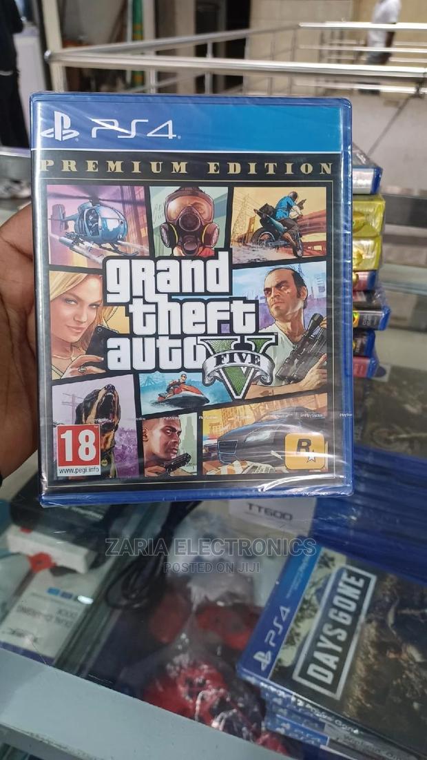Ps4 GTA 5 Game - main view