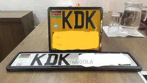 Plastic Licence/Number Plate Holders