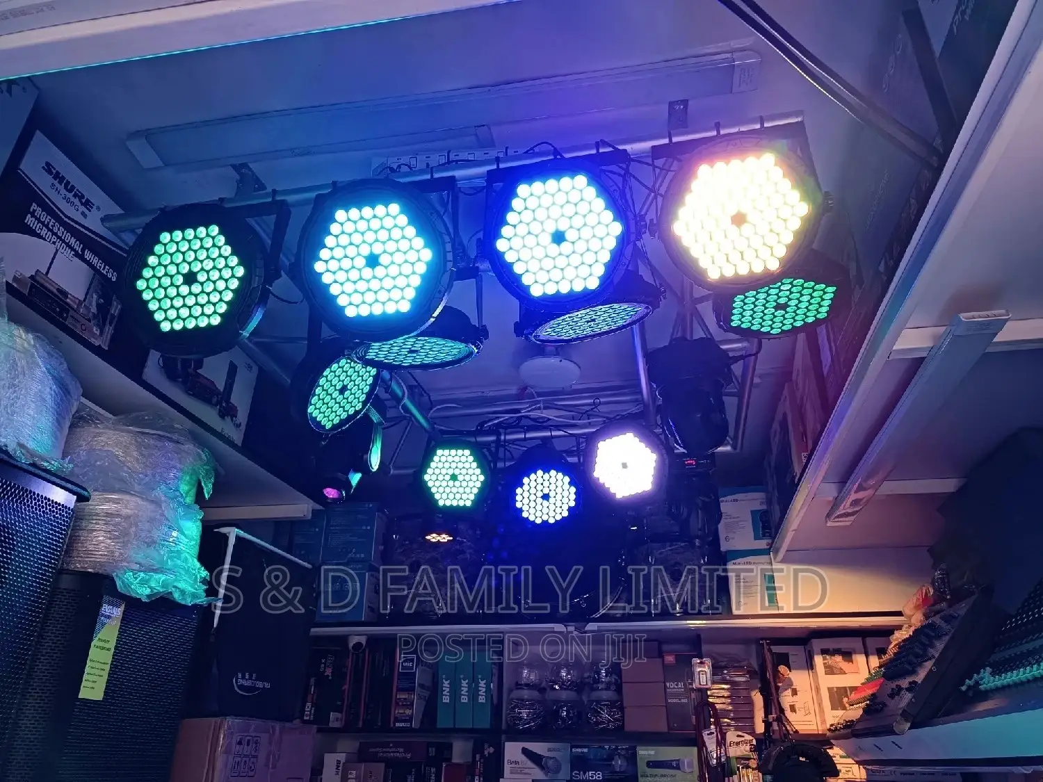 Big 60 LED Full Colour Par Light