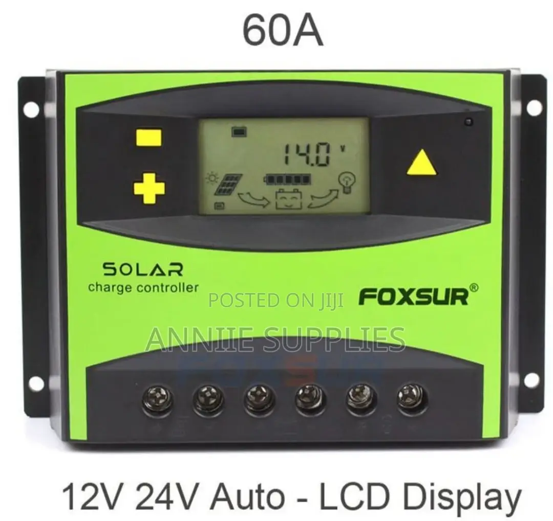 60A Digital Solar Controller 12v/24v