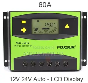 60A Digital Solar Controller 12v/24v