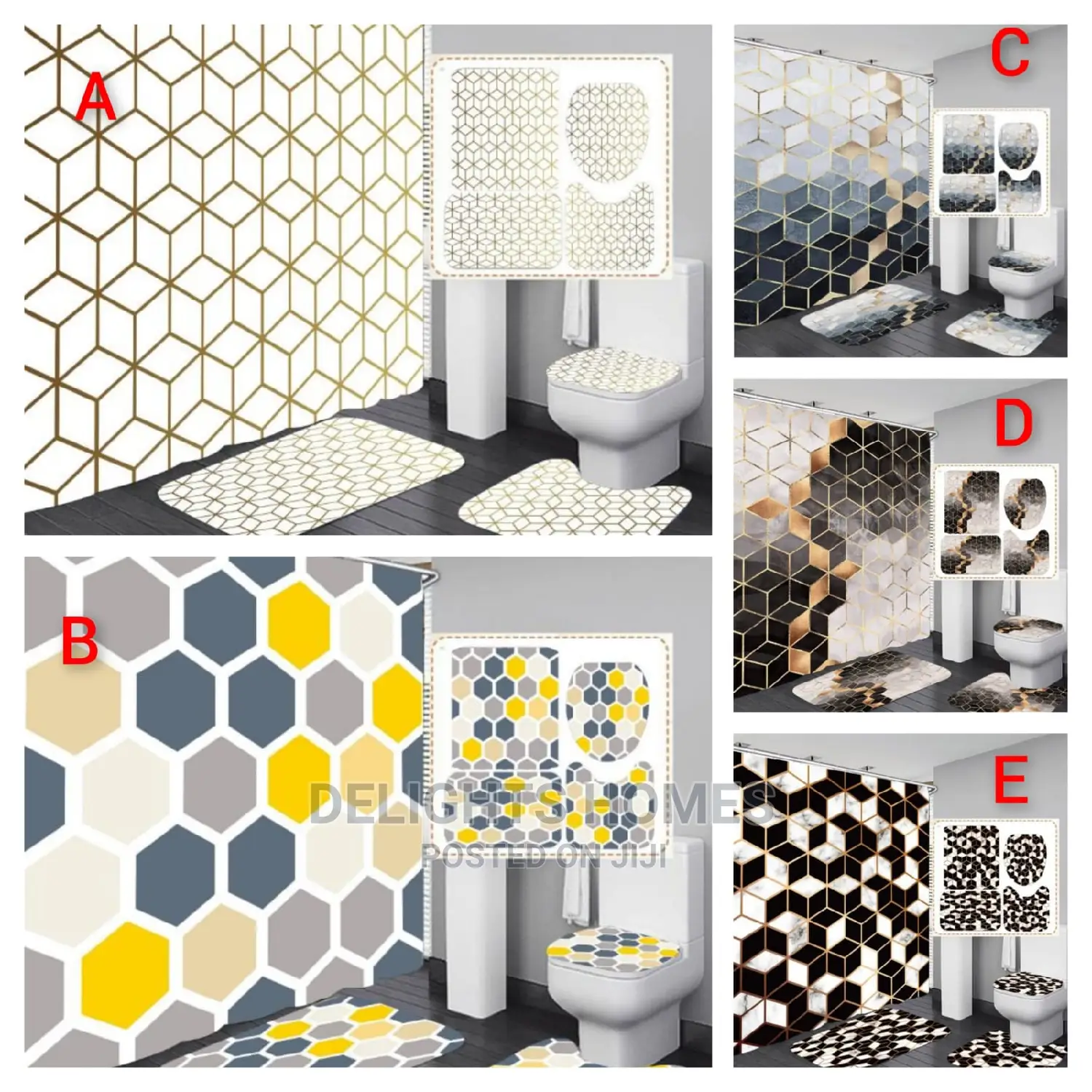 Four in One Shower Curtain