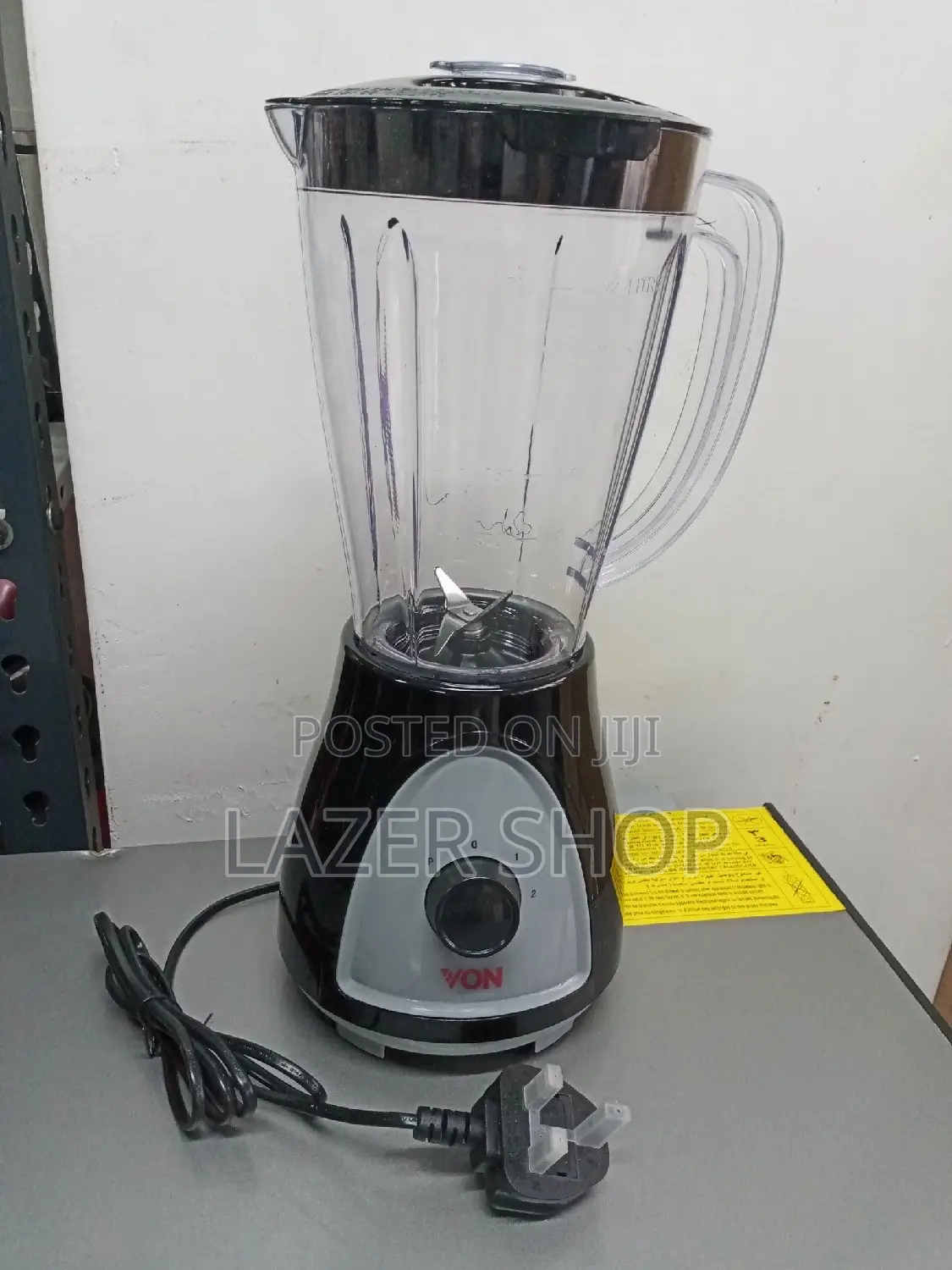 Von VSBT04BCK Blender + Mill, 400W - Black