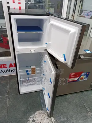 Von VART-18DMS Double Door Fridge 138L - Silver