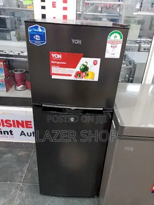 Von VART-18DMS Double Door Fridge 138L - Silver