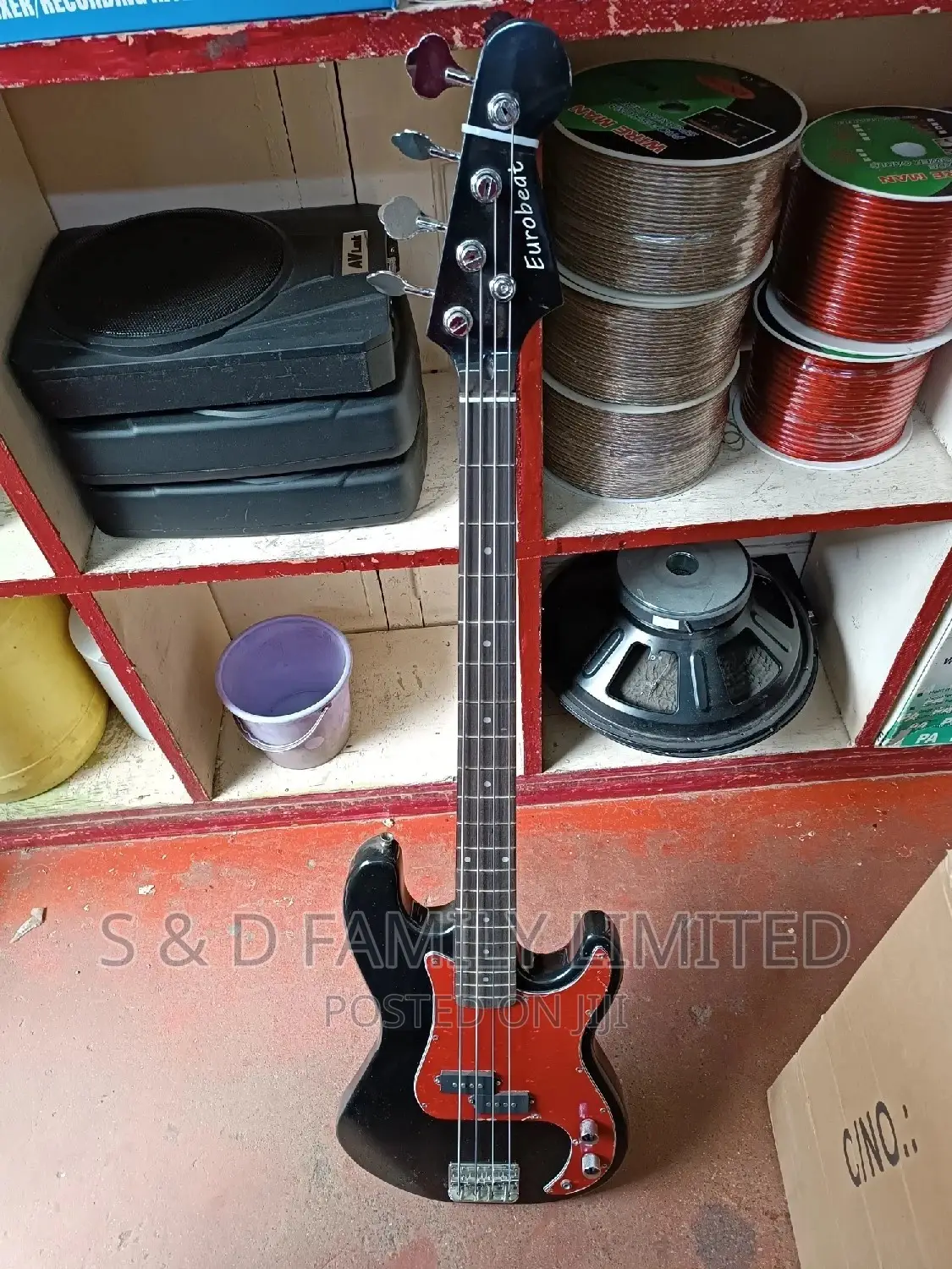 Eurobeat 4 String Bass Guitar