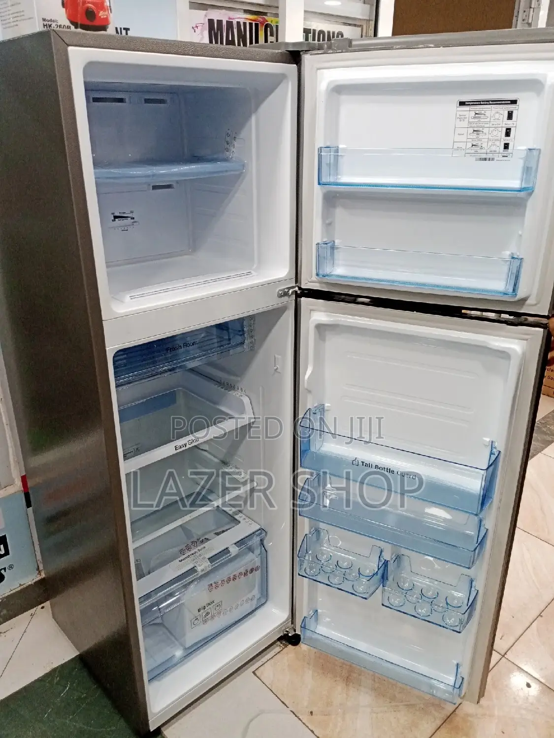 Samsung, Top Mount Freezer Refrigerator 253L - Silver