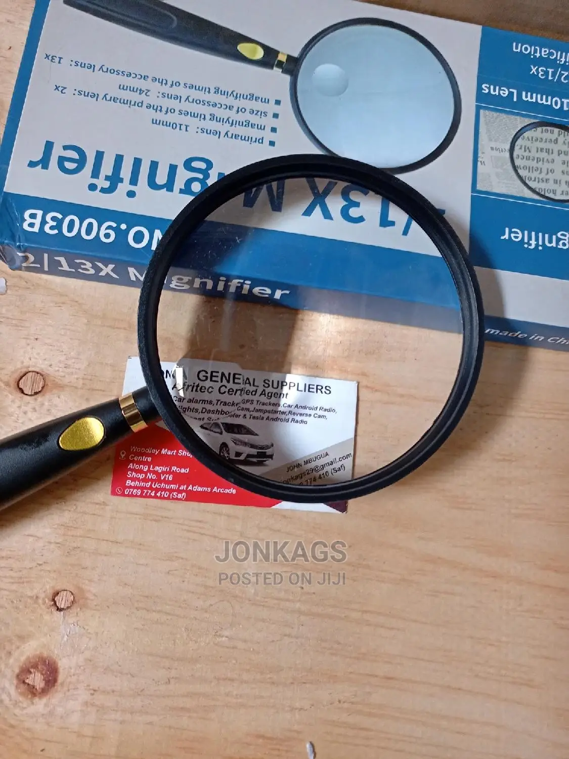 Hand Held Magnifier 110mm 13×