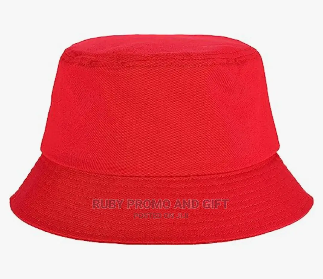 Red Bucket Hat