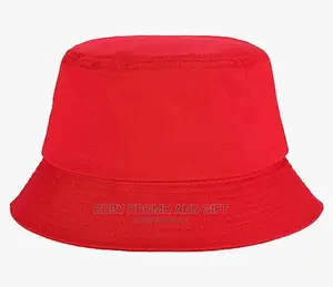Red Bucket Hat