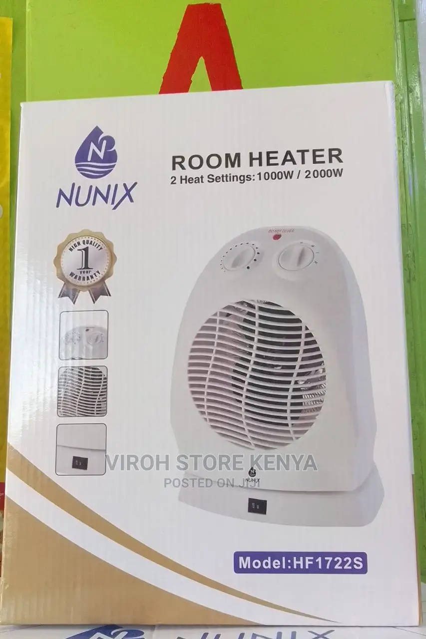 Genuine Nunix Room Heater With Two Heat Settings