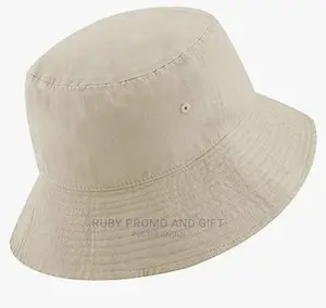 Beige Bucket Hats