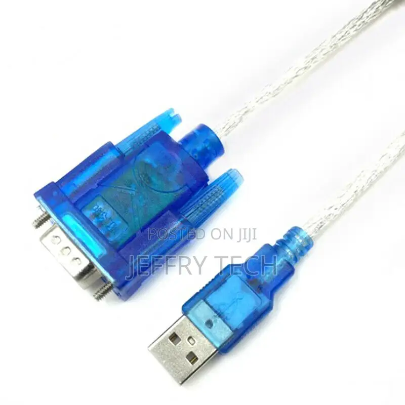 USB to RS232 Serial Port 9 Pin Male Cable Serial COM Port Ad