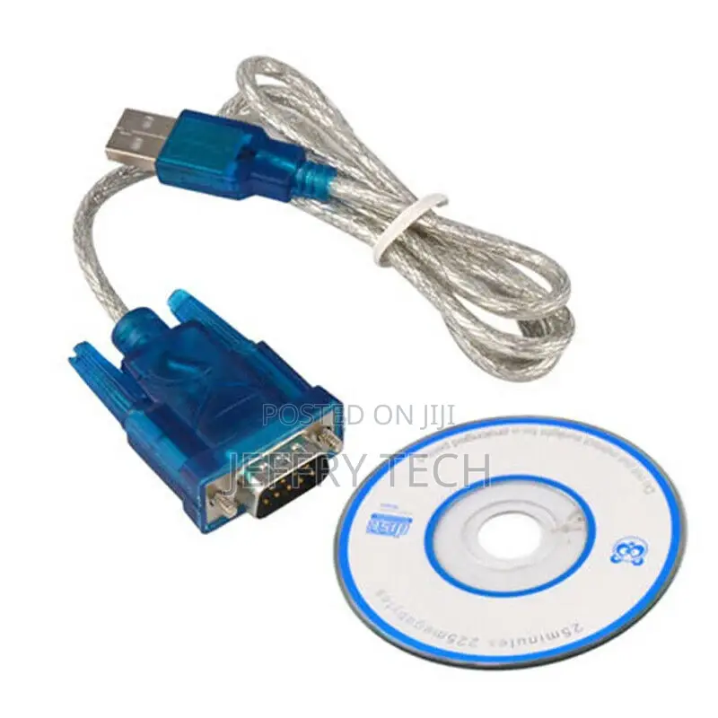 USB to RS232 Serial Port 9 Pin Male Cable Serial COM Port Ad