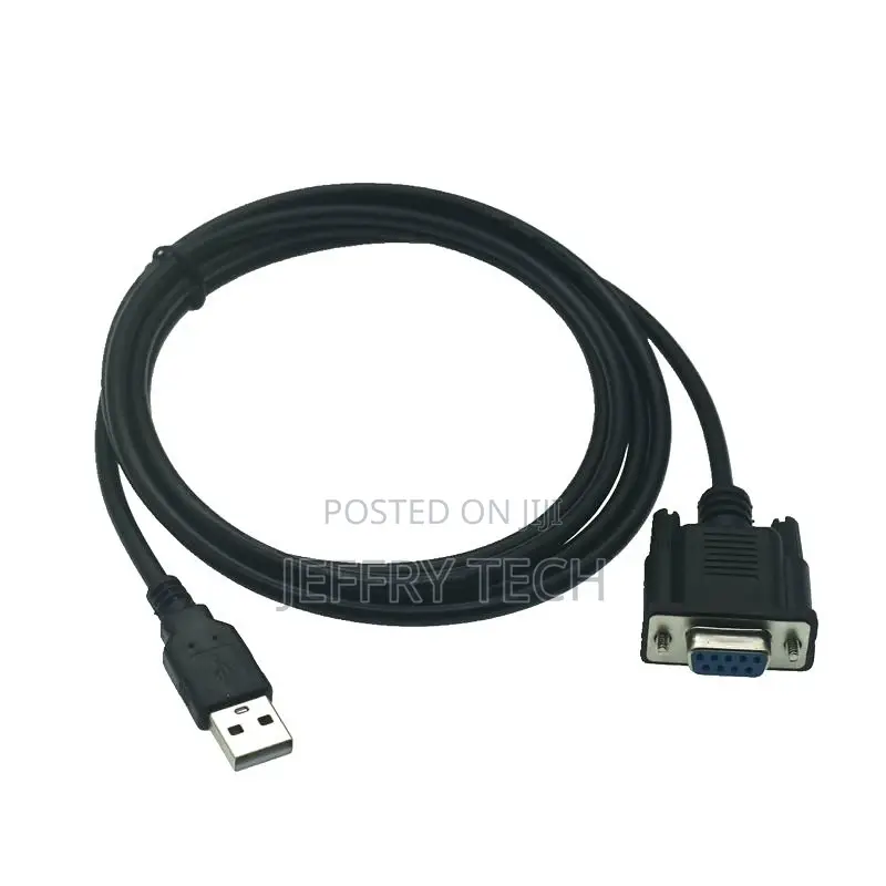 High Quality USB Male to DB9 RS232 COM Female Cable Adapter