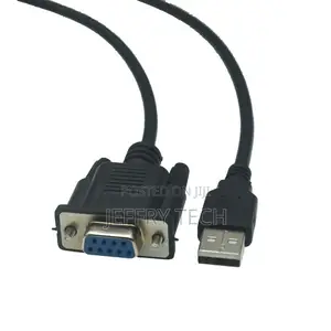 High Quality USB Male to DB9 RS232 COM Female Cable Adapter
