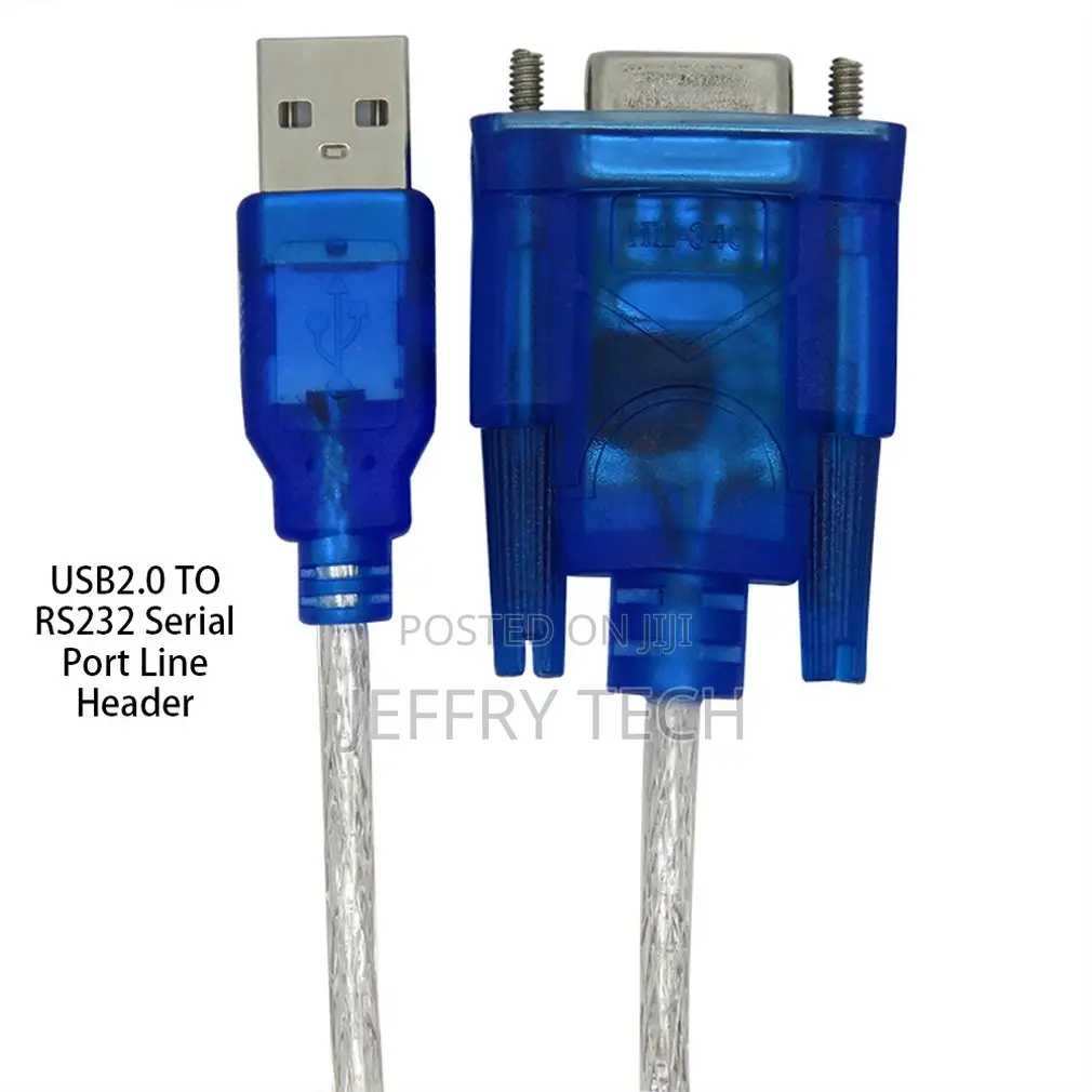 USB2.0 to RS232 Female Adapter Cable USB to DB9 Hole Female