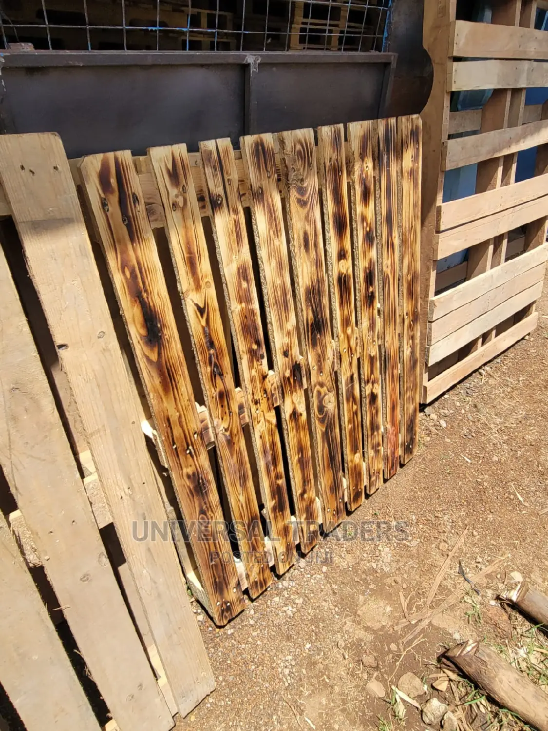 Unique Smoked Out Pallet - 4 by 3ft