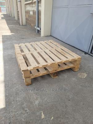 120cm by 100cm by 15cms Wooden Heat Treated Pallet