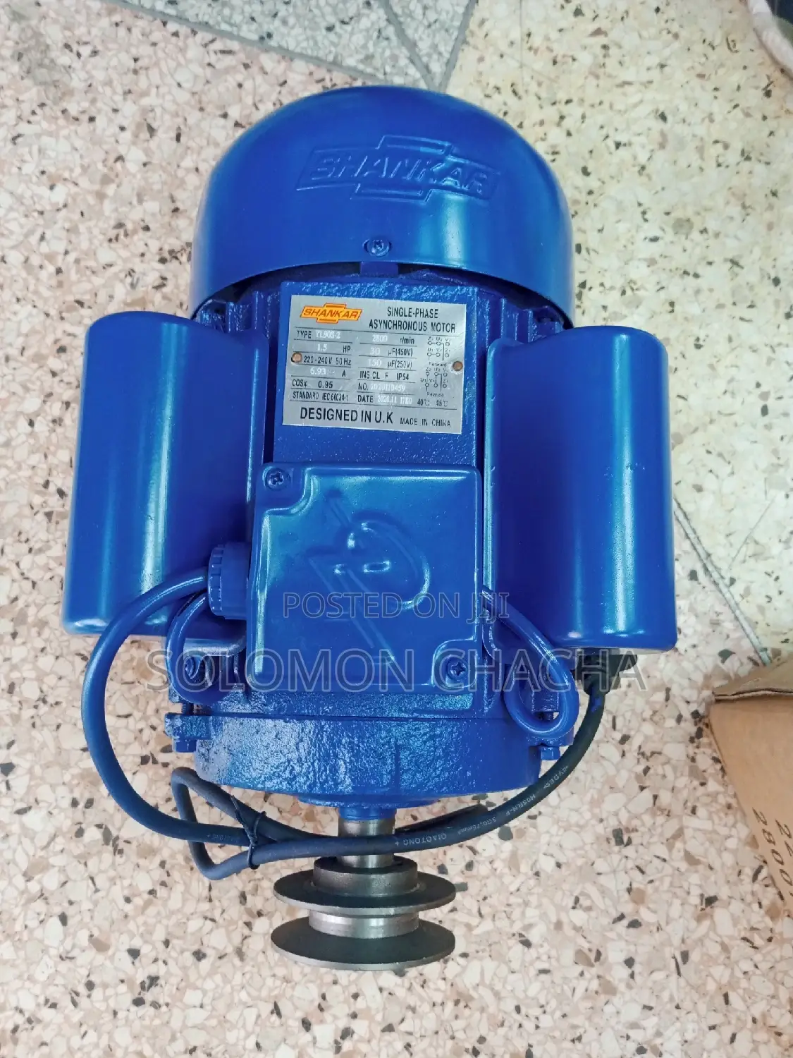 SHANKAR 1.5HP High Speed Motor