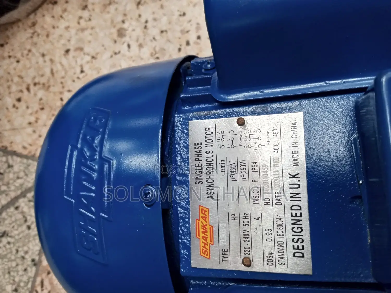 SHANKAR 1.5HP High Speed Motor