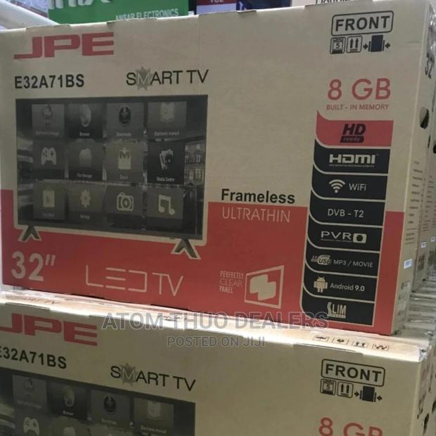 Jpe E32A71BS 32" LED Smart Frameless Android 8.0 TV