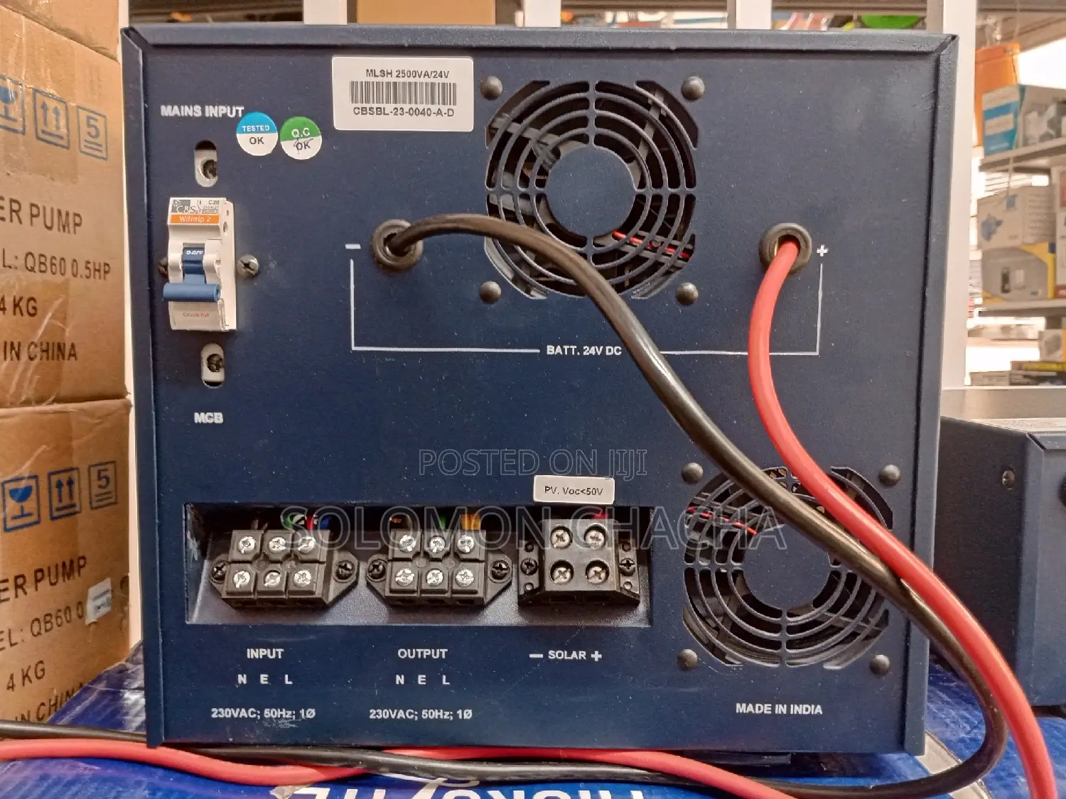 Microlite 2.5kva Solar Hybrid Inverter