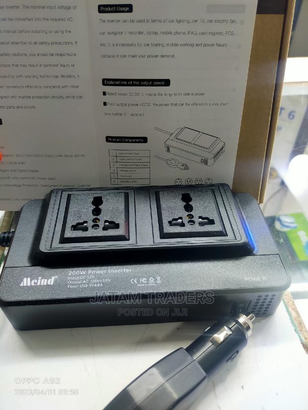 200w Car Power Inverter