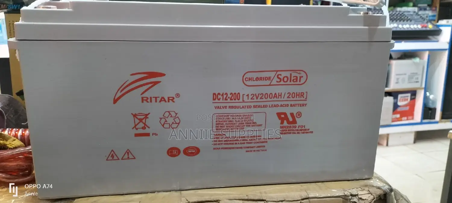 Solar Battery 12v 200ah