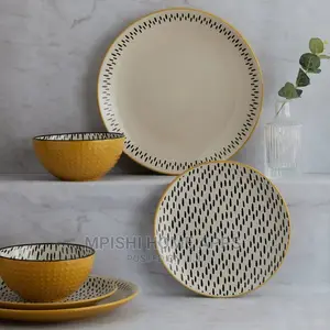 Global Ochre 24 Piece Dinner Set