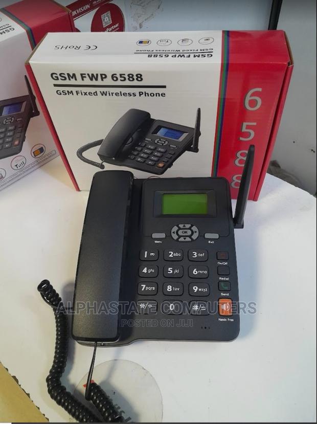 6588 GSM Deskphone, Dual SIM Available