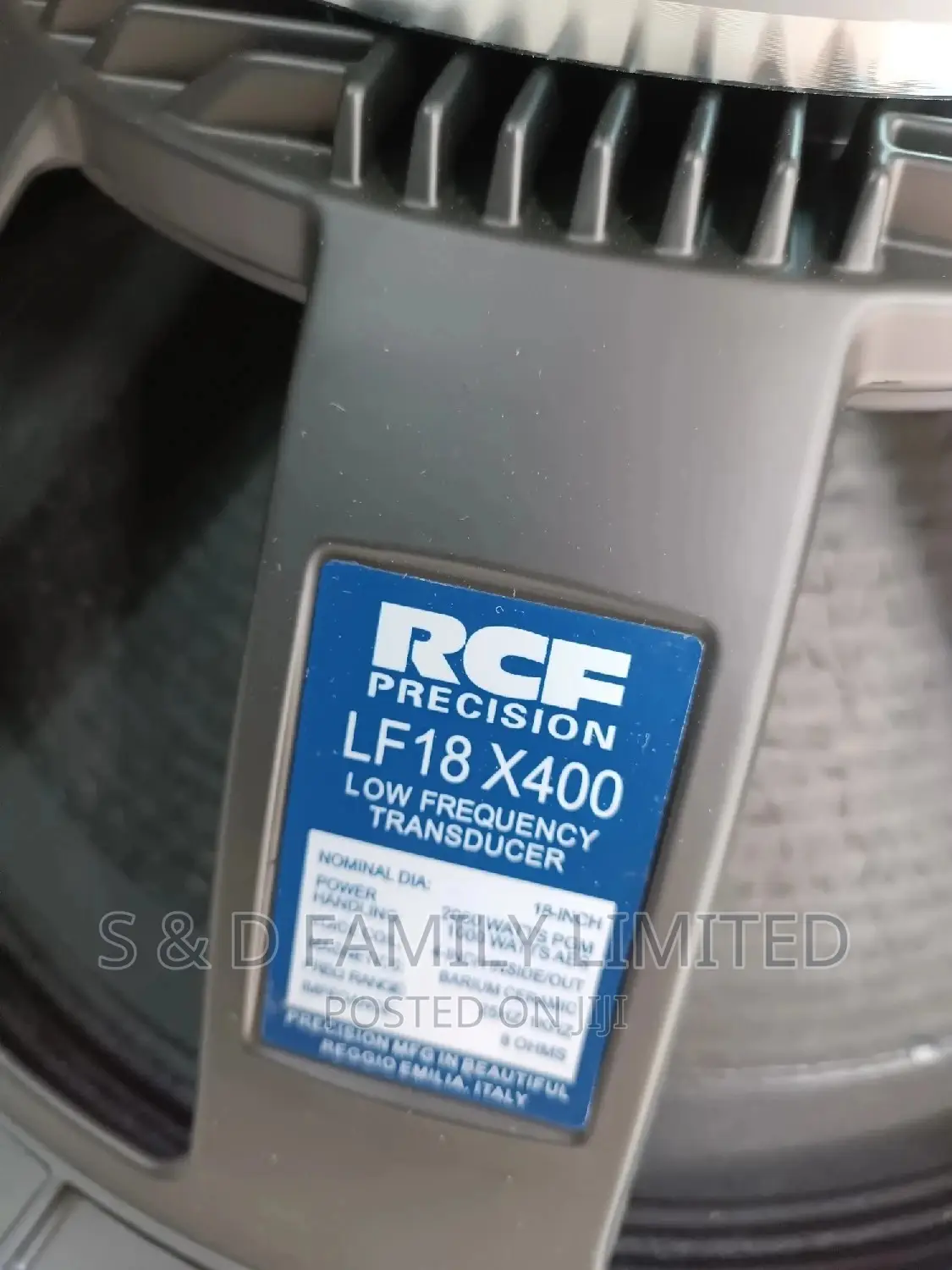 RCF LF18X400 Bass Speaker