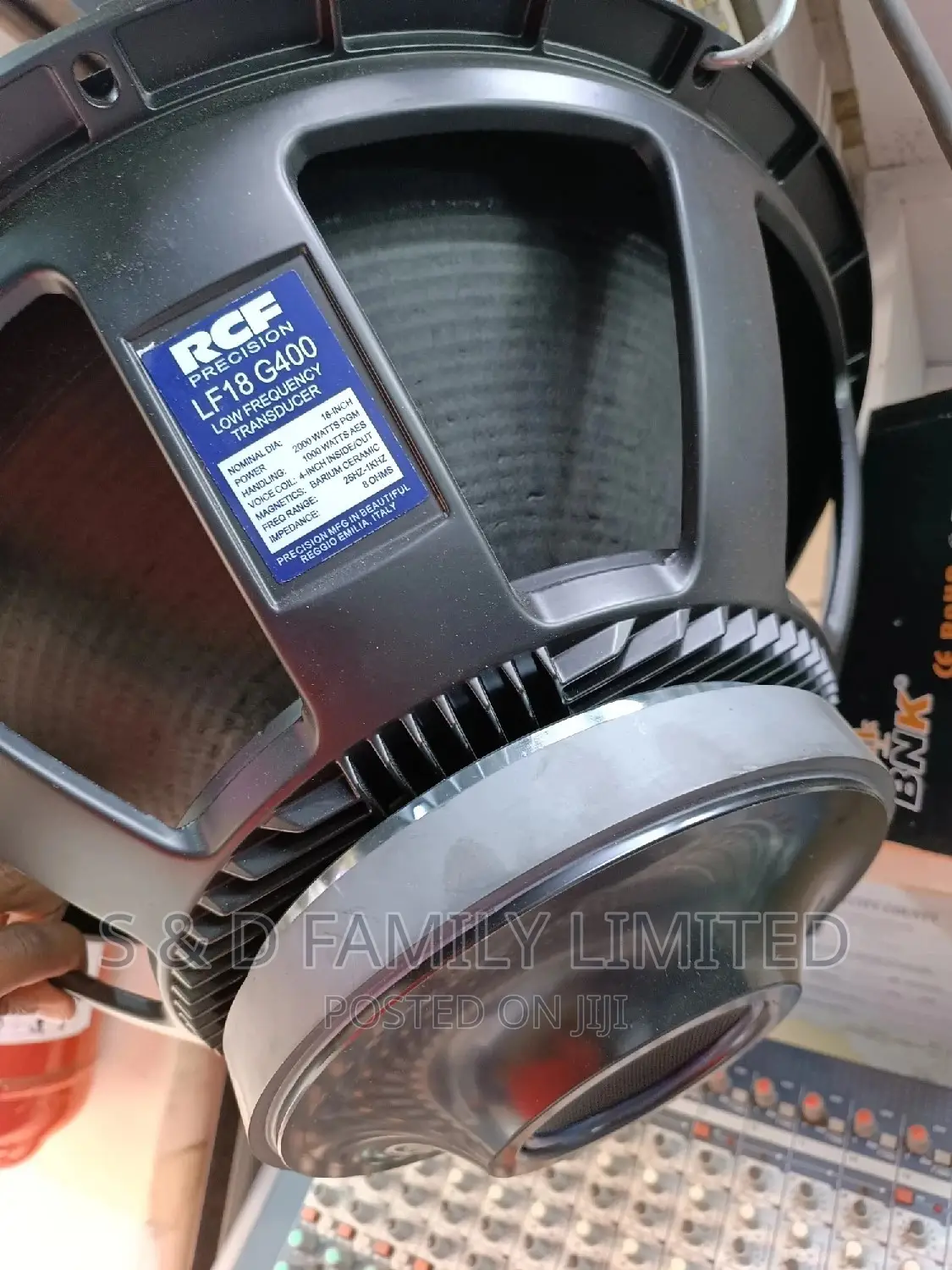 RCF LF18G400 Bass Speaker
