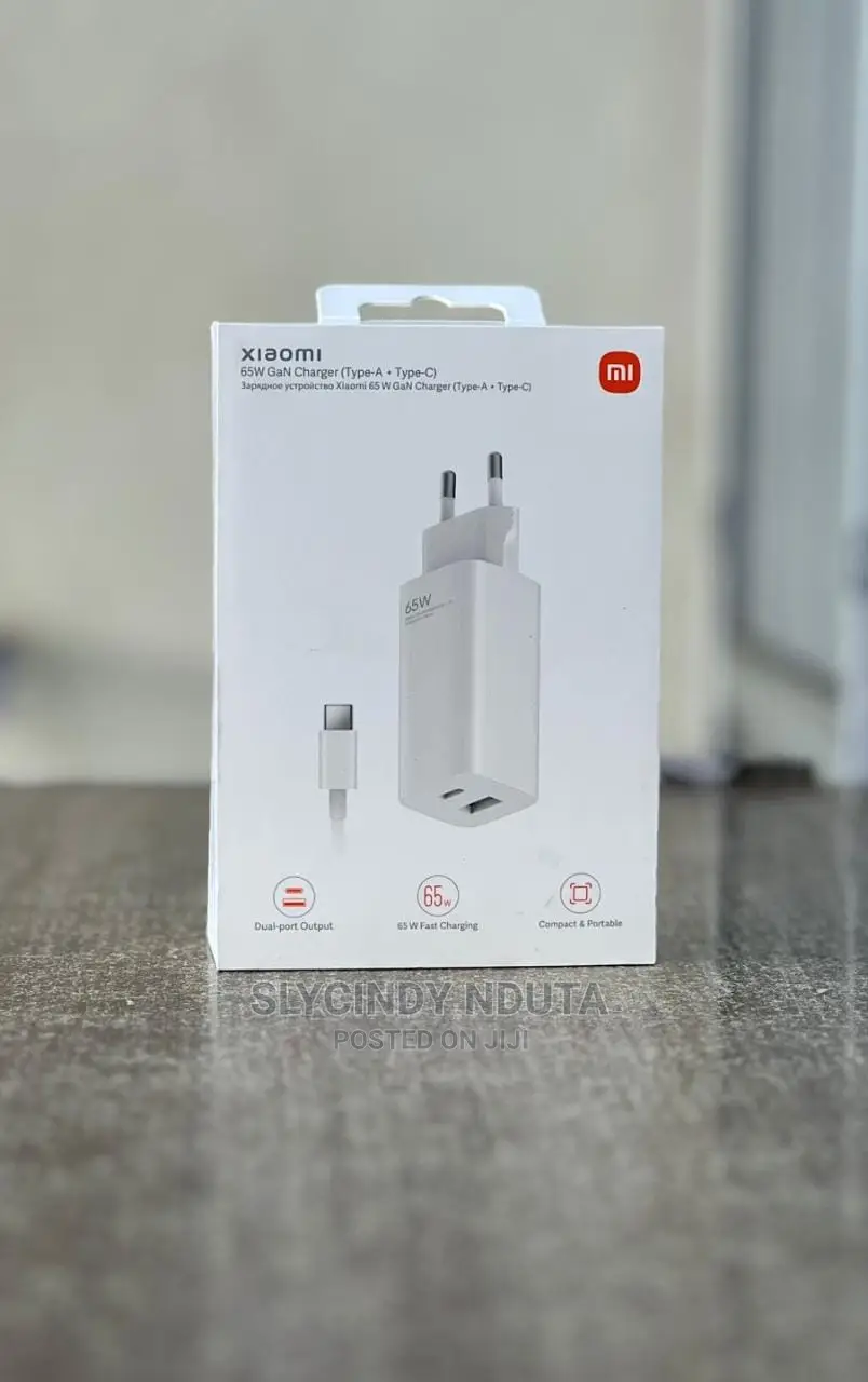 Xiaomi 65W Gan Charger(Type A+Type C)