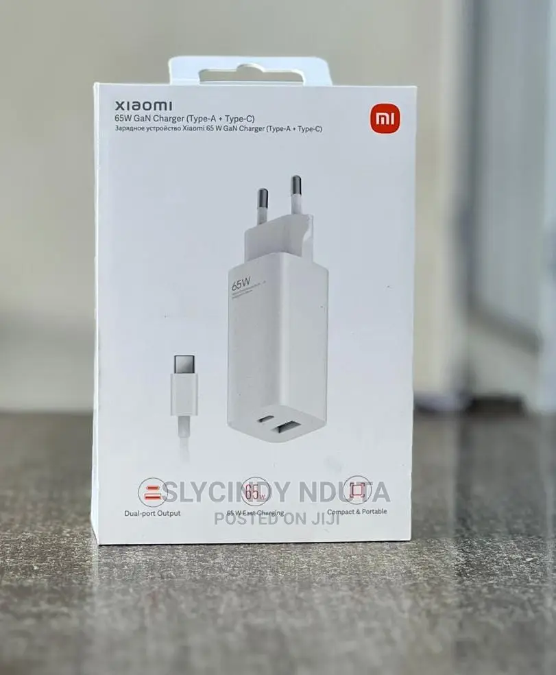 Xiaomi 65W Gan Charger(Type A+Type C)