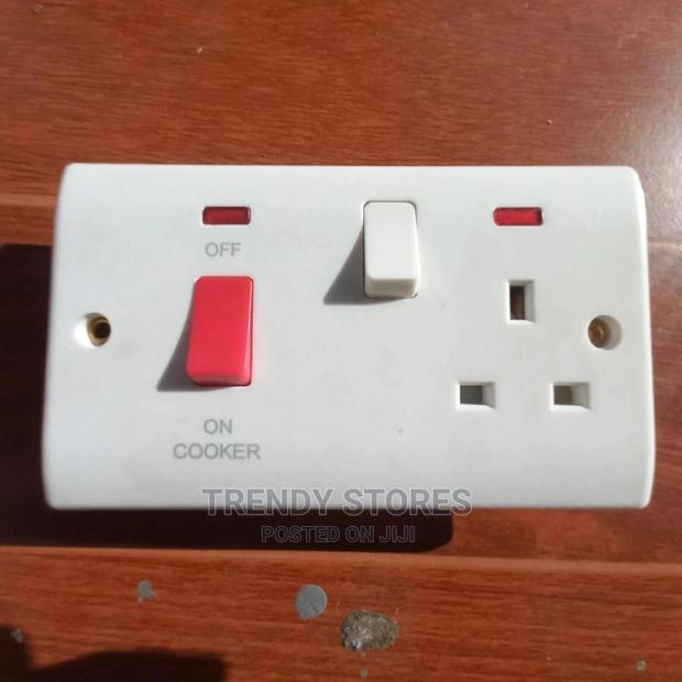 45amp Cooker Control Unit With 13amp - main view