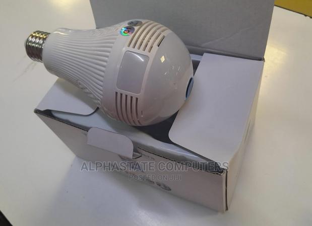 360 Degrees Panoramic Wifi Bulb Camera