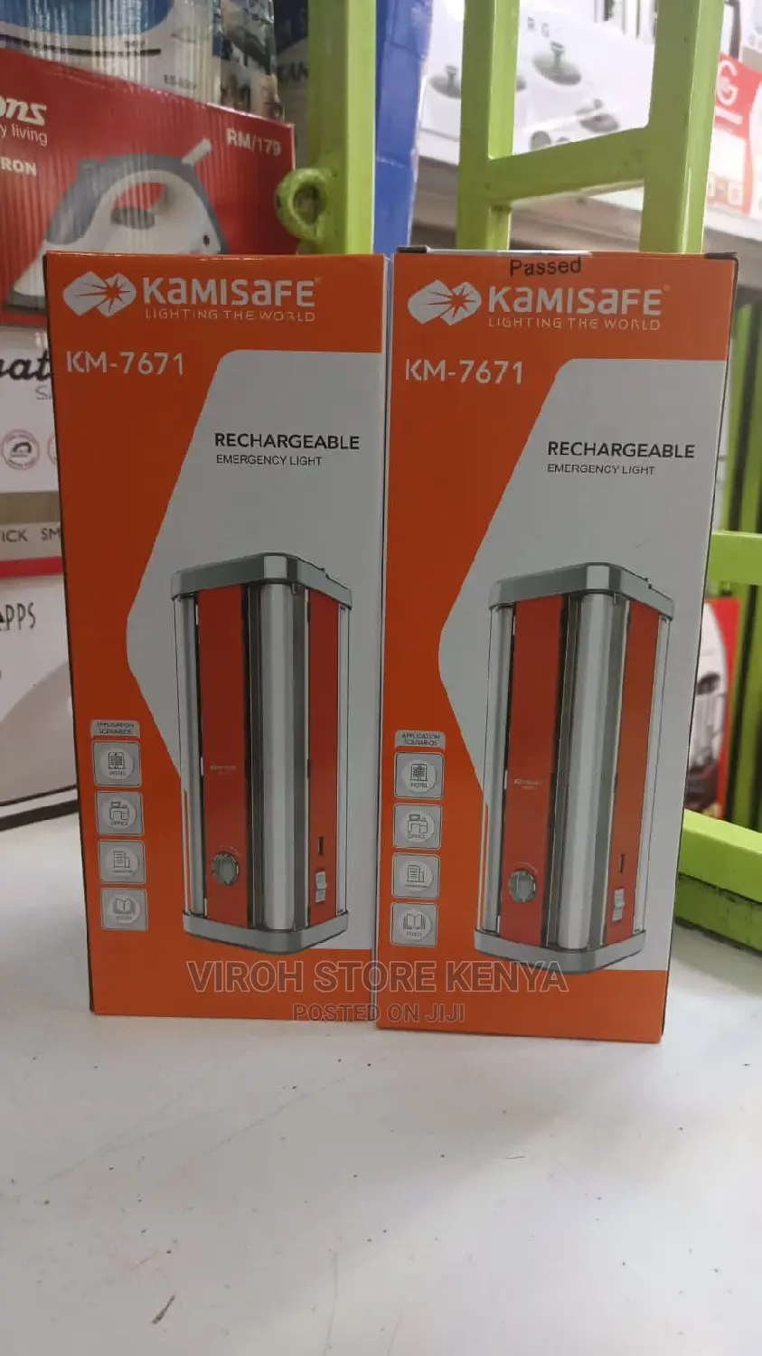 Kamisafe Rechargeable Emergency Lamp KM-7671
