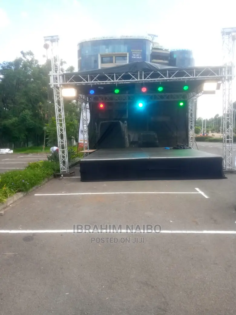 Stage + P.A System for Hire . For Small Vents and Big