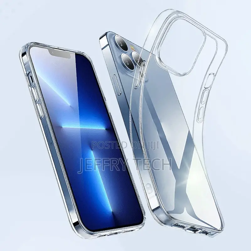 Ultra Thin Silicone Case for iPhone 13 12 11 Pro Max Clear S