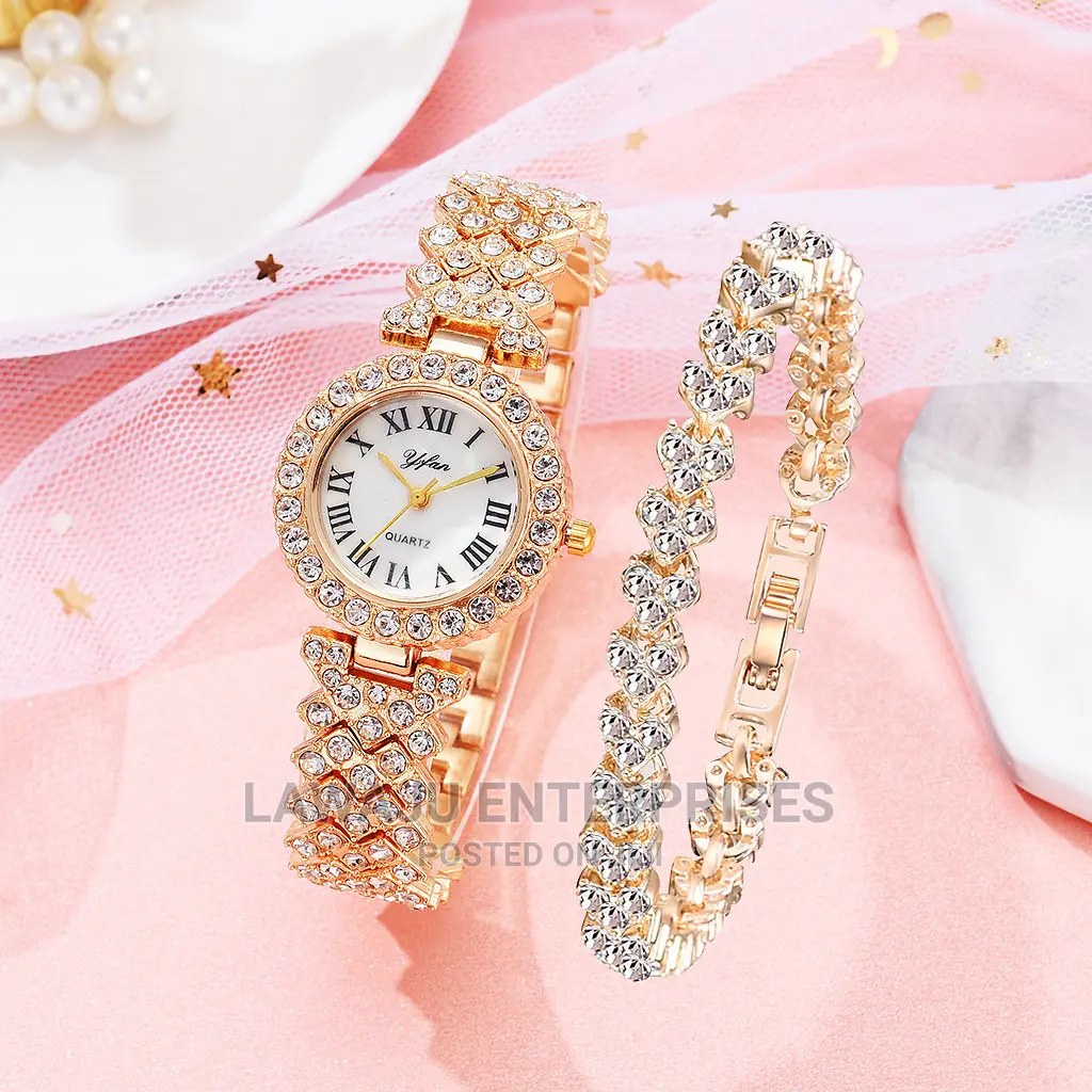 2 in 1 Women Gift Watch Set
