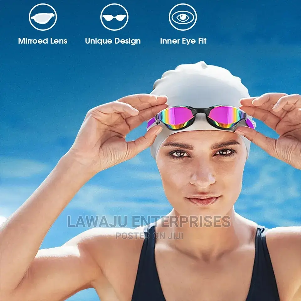 Professional Racing Waterproof UV Protected Swim Goggles