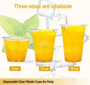 Clear Plastic Disposable Cups