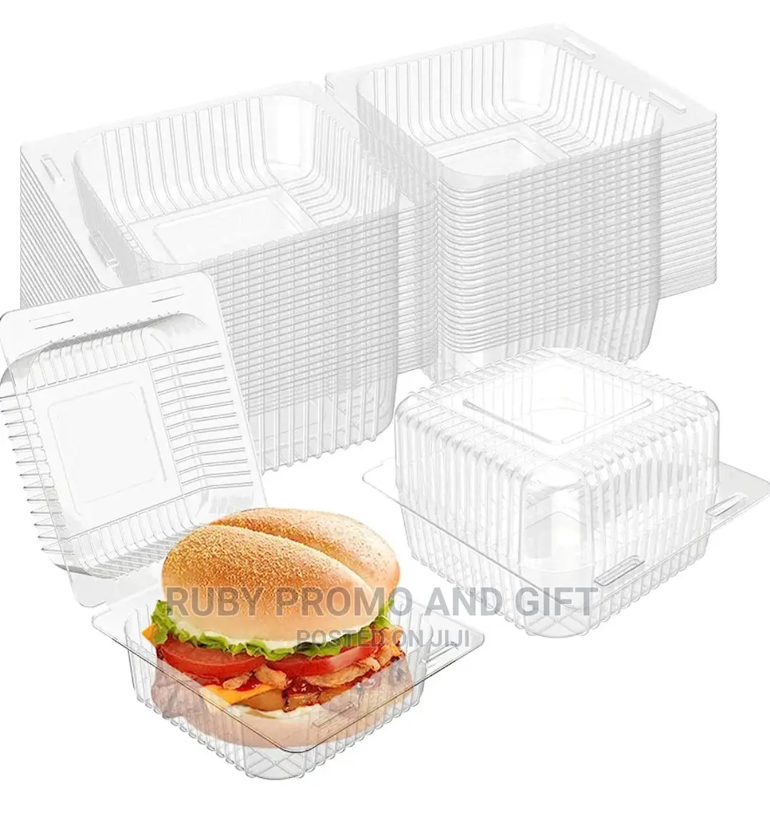 Clear Plastic Disposable Food Containers