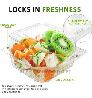 Clear Plastic Disposable Food Containers
