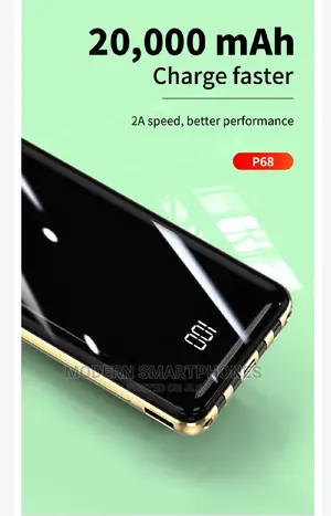 20,000mah Powebank Excellent P68