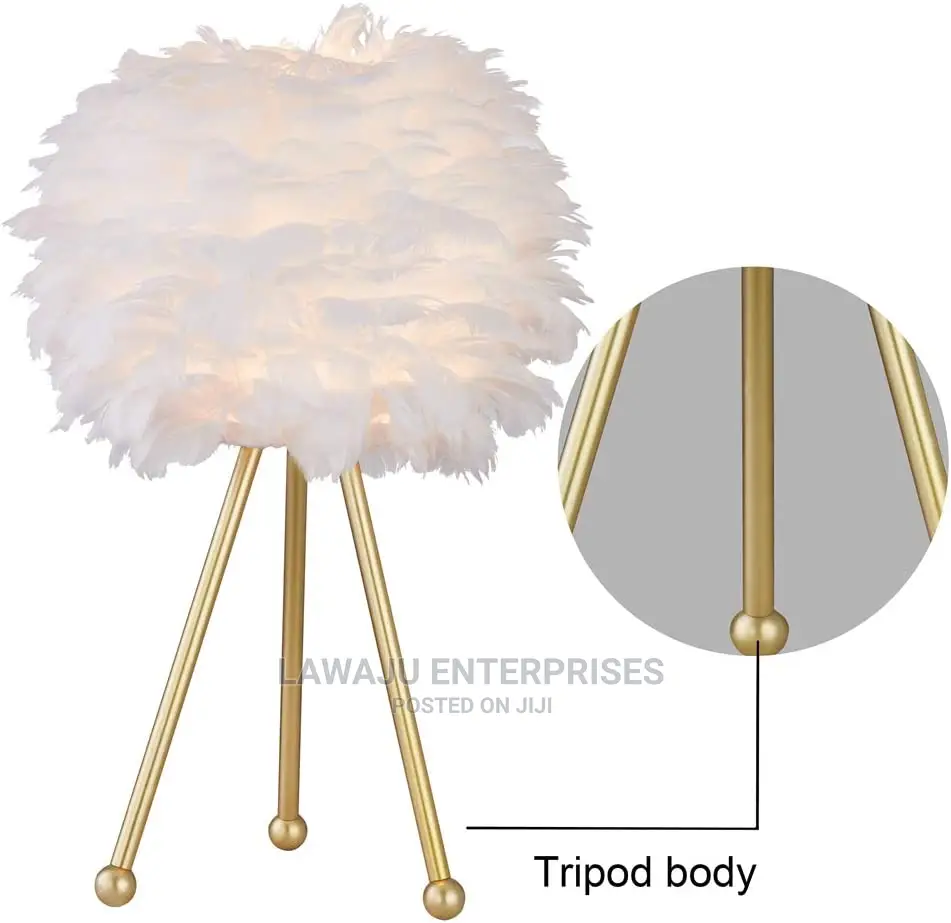 Feather Modern Table Lamp
