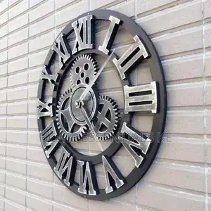 Vintage Gear Pocket Wall Clock
