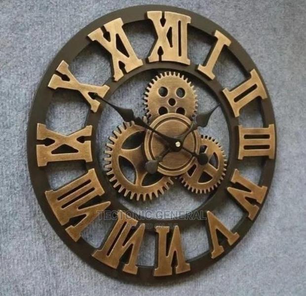 Vintage Gear Pocket Wall Clock - thumbnail 6